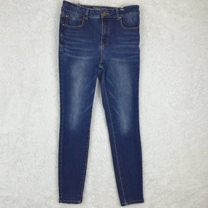 Maurices Women's Skinny Jeans - Dark Blue